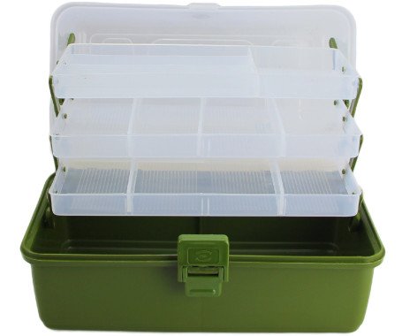 AQUA MARINE - Three Layer Multifunctional Fishing Tackle Box